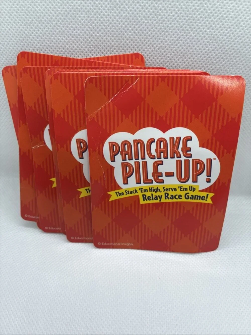 Educational Insights Pancake Pile Up Replacement Order Cards 9 Cards Lot